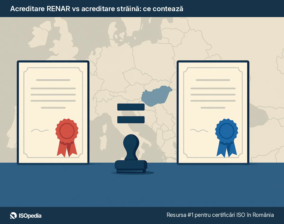 Acreditare RENAR vs acreditare străină: ce contează