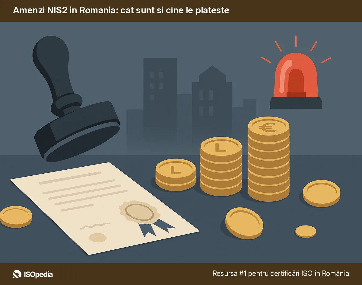 Amenzi NIS2 in Romania: cat sunt si cine le plateste