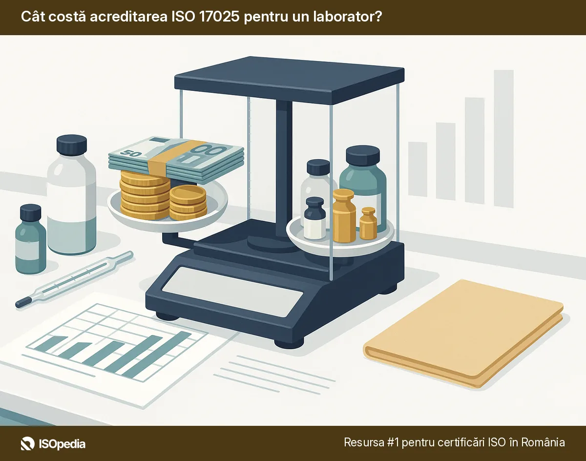 Cât costă acreditarea ISO 17025 pentru un laborator?