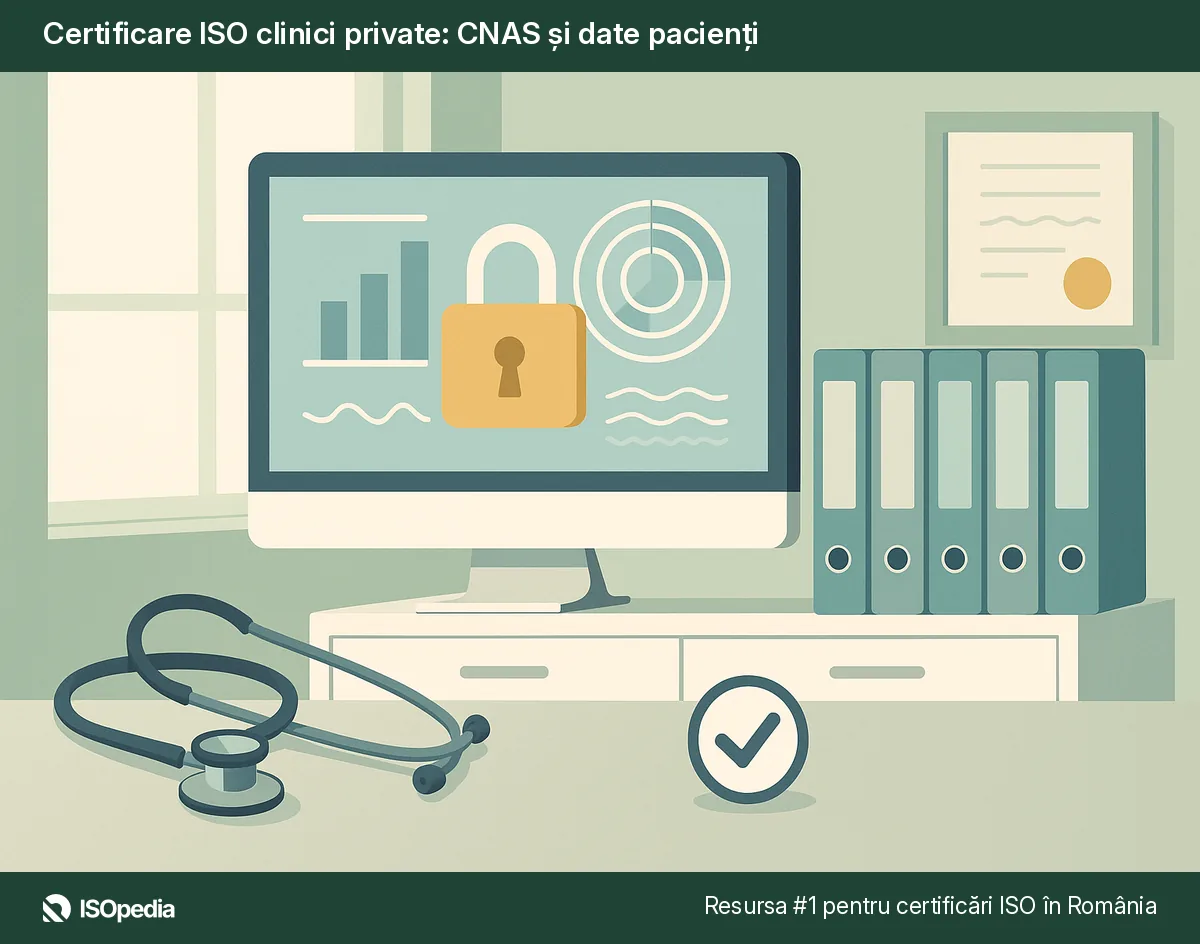 Certificare ISO clinici private: CNAS și date pacienți