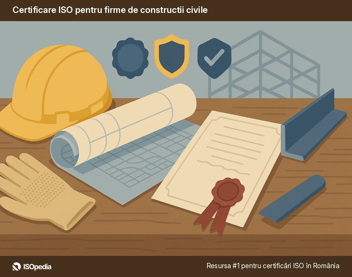 Certificare ISO pentru firme de constructii civile