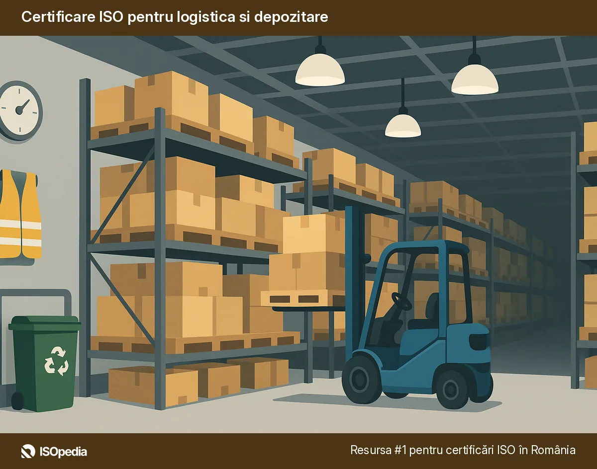 Certificare ISO pentru logistica si depozitare