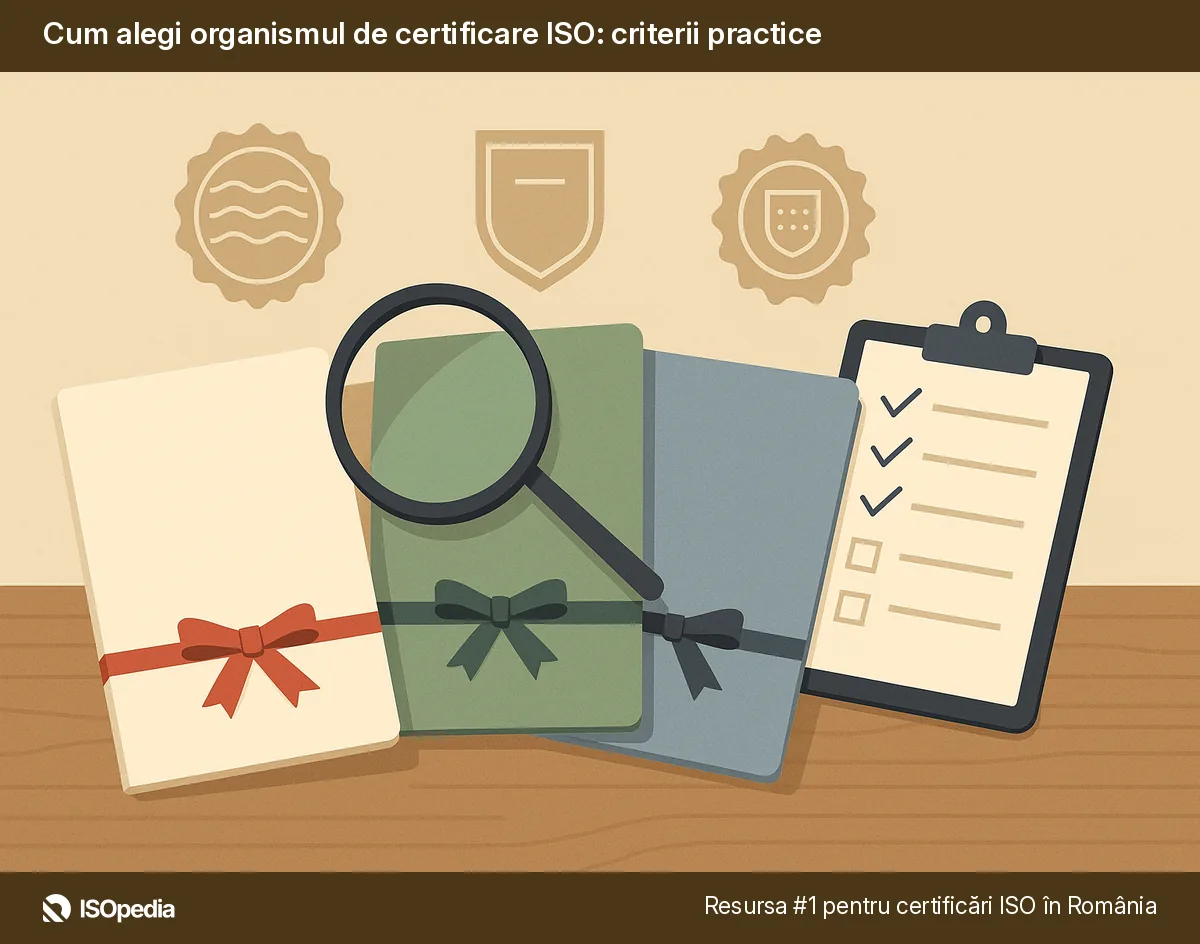 Cum alegi organismul de certificare ISO: criterii practice