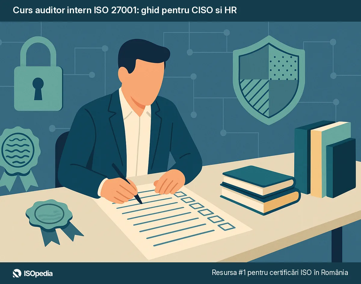Curs auditor intern ISO 27001: ghid pentru CISO si HR