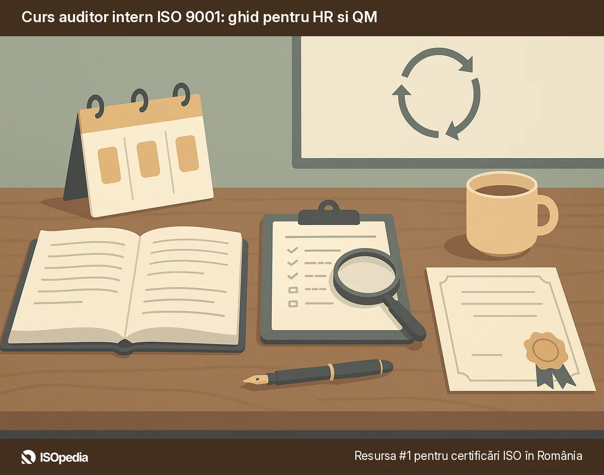 Curs auditor intern ISO 9001: ghid pentru HR si QM
