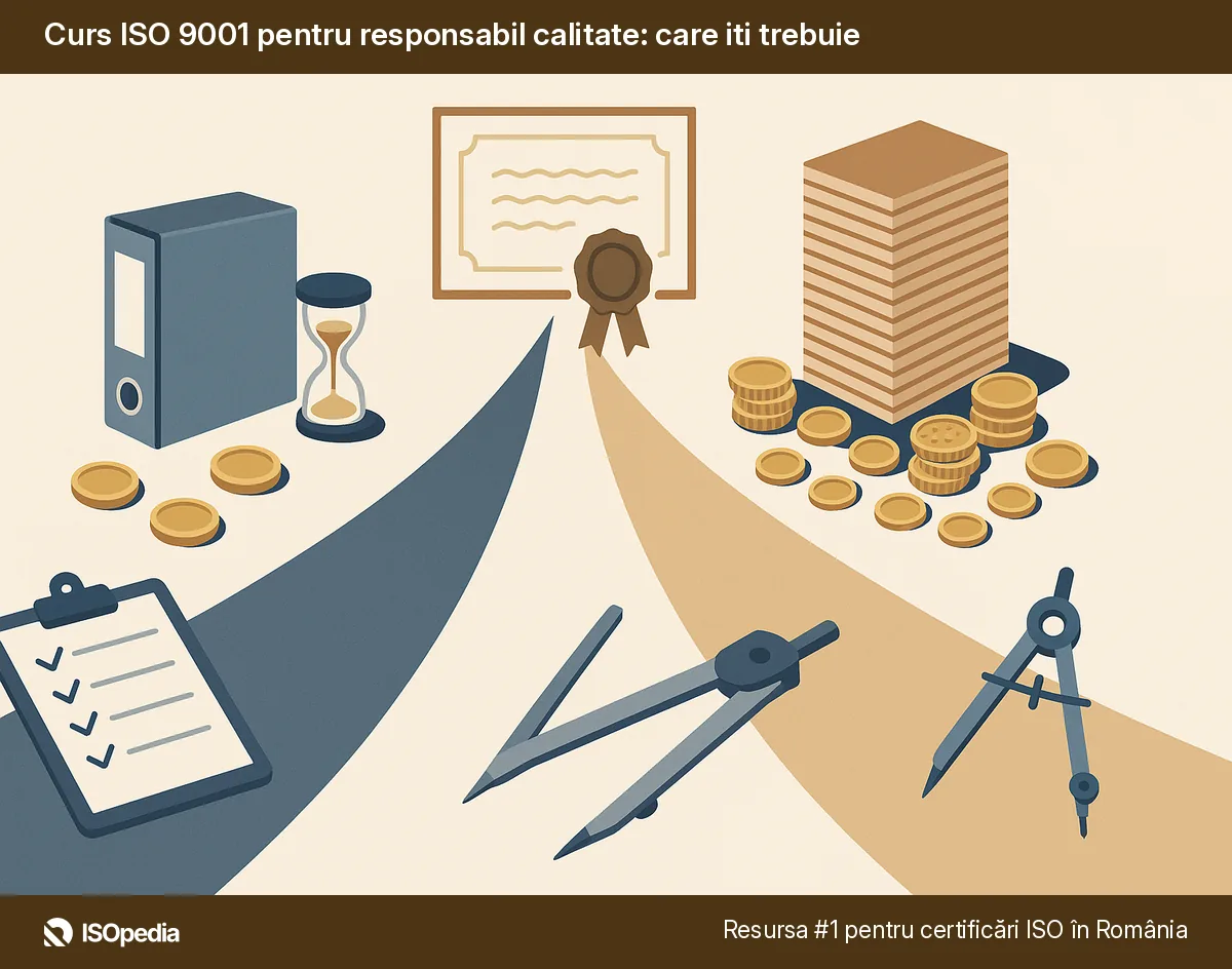 Curs ISO 9001 pentru responsabil calitate: care iti trebuie