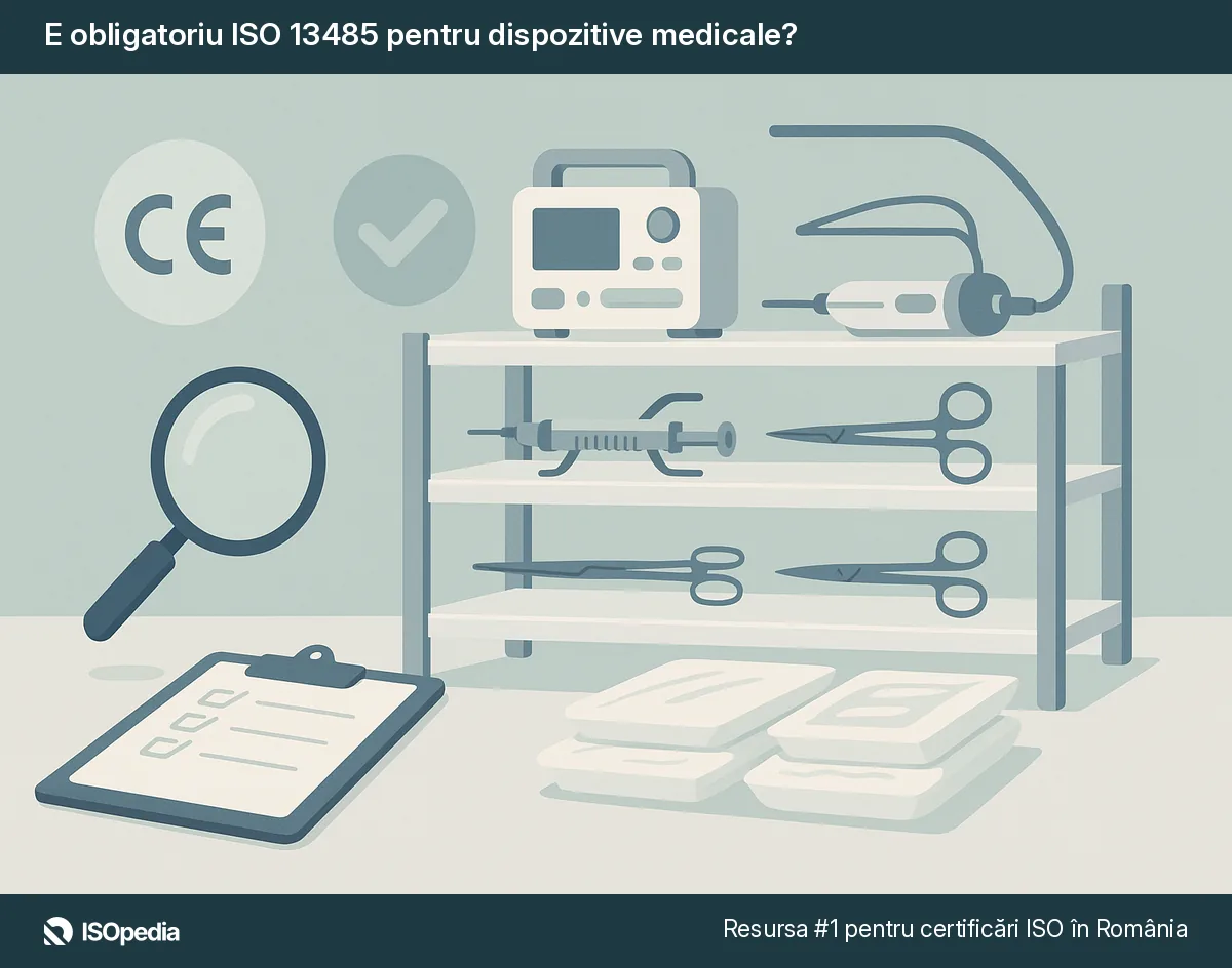 E obligatoriu ISO 13485 pentru dispozitive medicale?