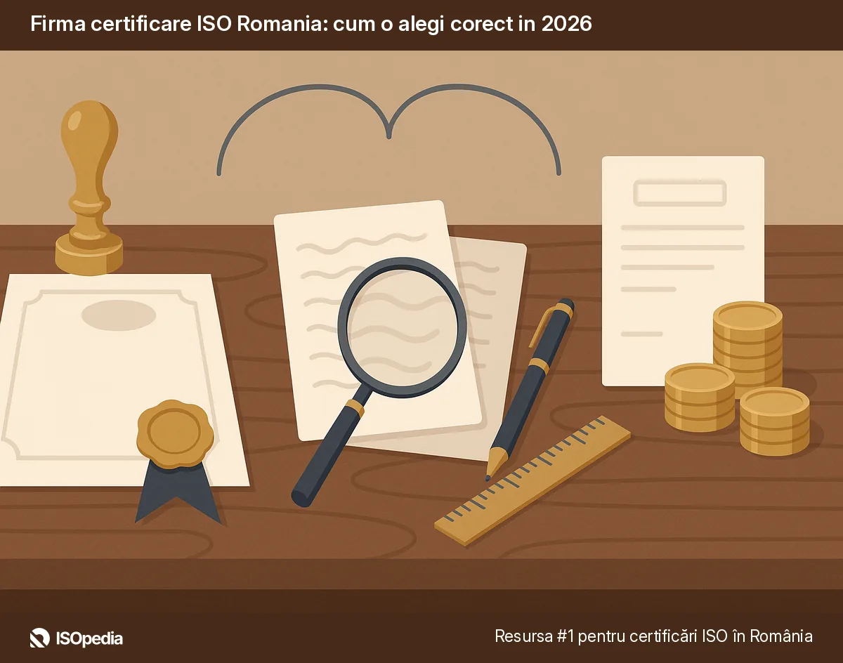 Firma certificare ISO Romania: cum o alegi corect in 2026