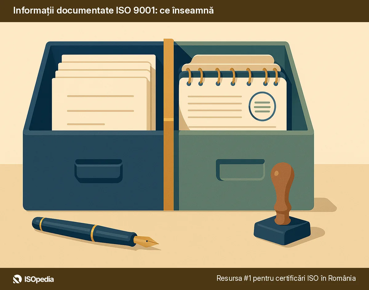 Informații documentate ISO 9001: ce înseamnă